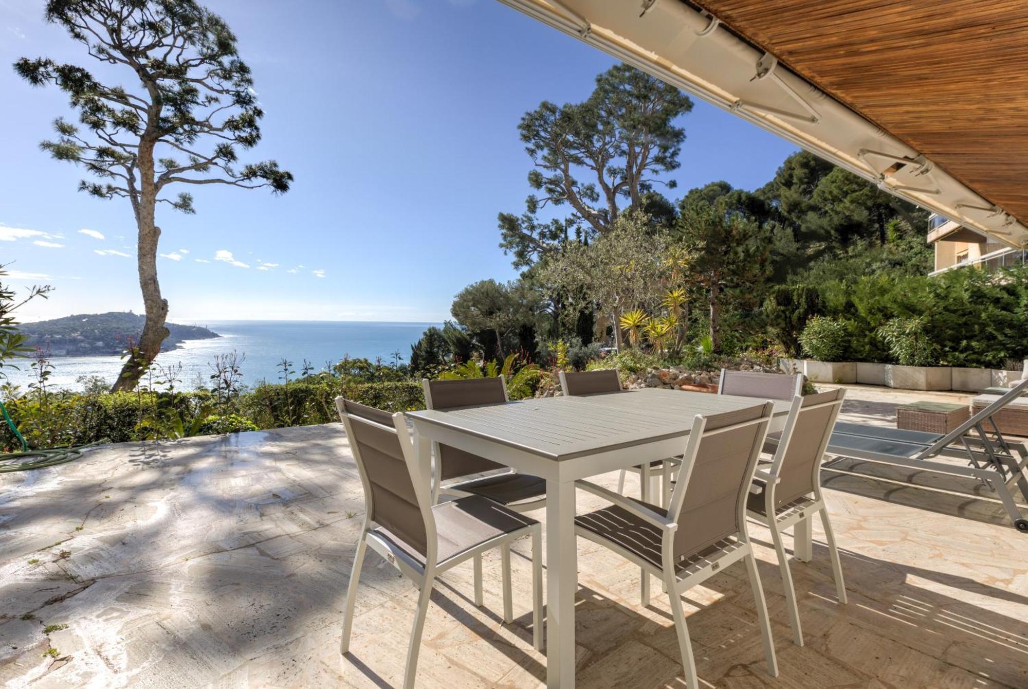 Appartement Giant Terrace On A Stunning View à Villefranche-sur-Mer Extérieur photo