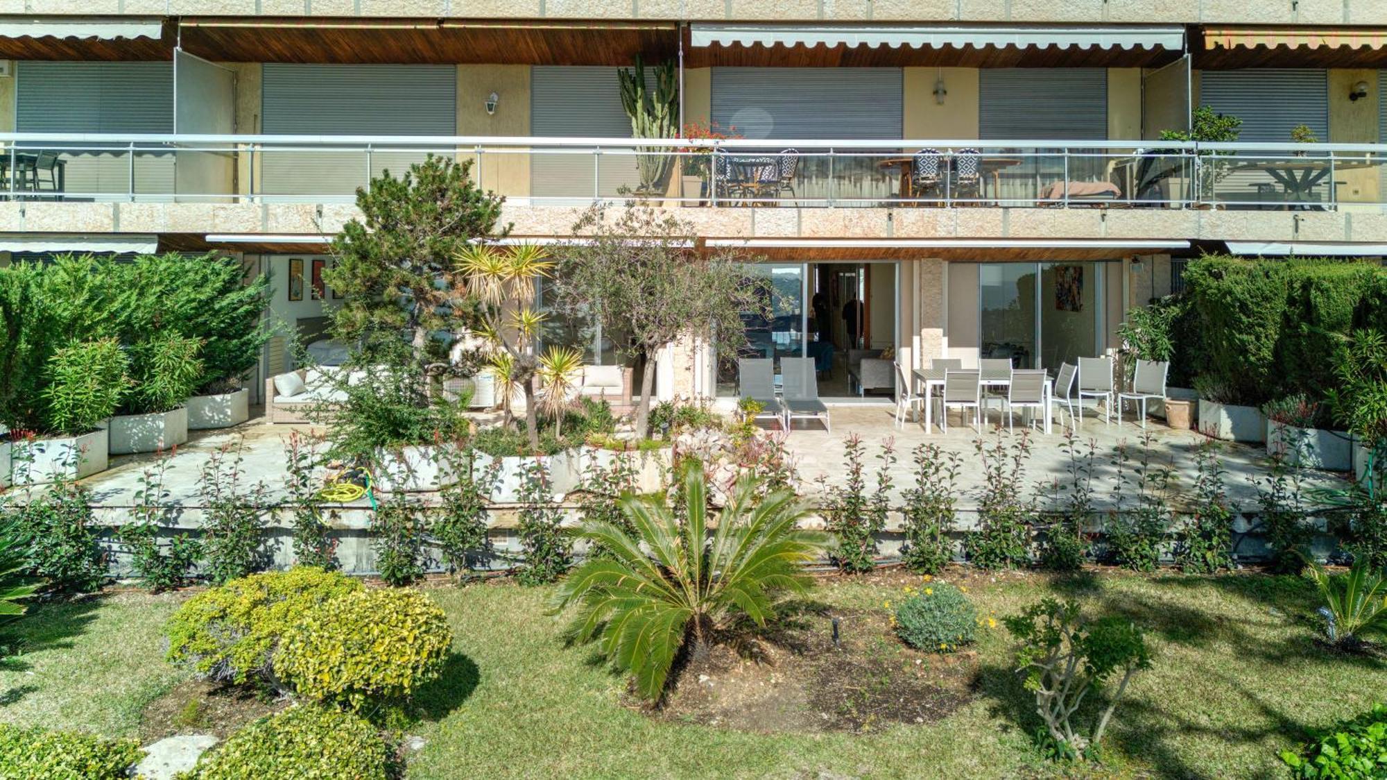 Appartement Giant Terrace On A Stunning View à Villefranche-sur-Mer Extérieur photo